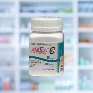 pharmacy drugstore shelves interior blurred abstract background